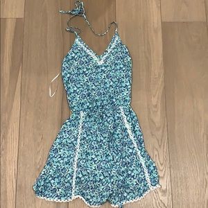 Hollister romper with flowers